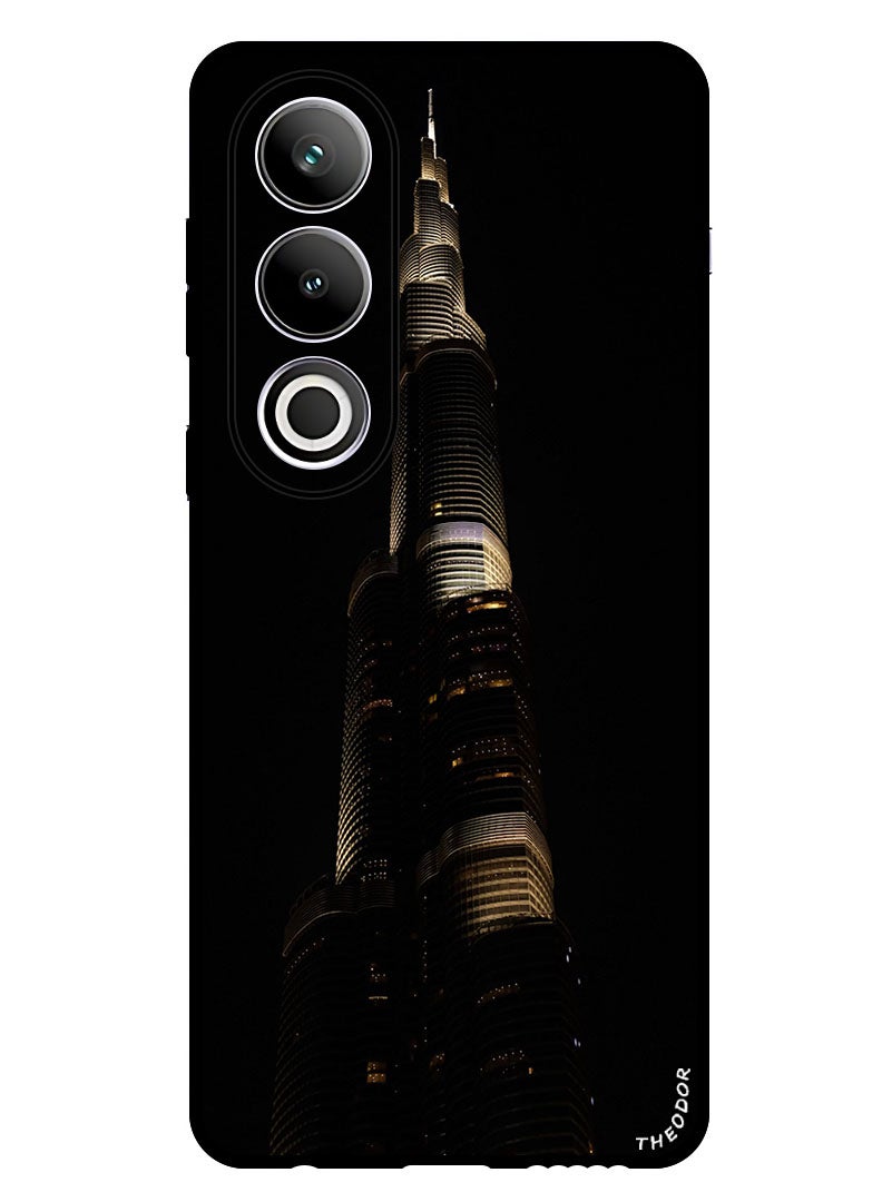 Theodor Protective Case Anti Scratch Shock Proof Bumper Cover For OnePlus Ace 3V building_tower_skyscraper - Image 1