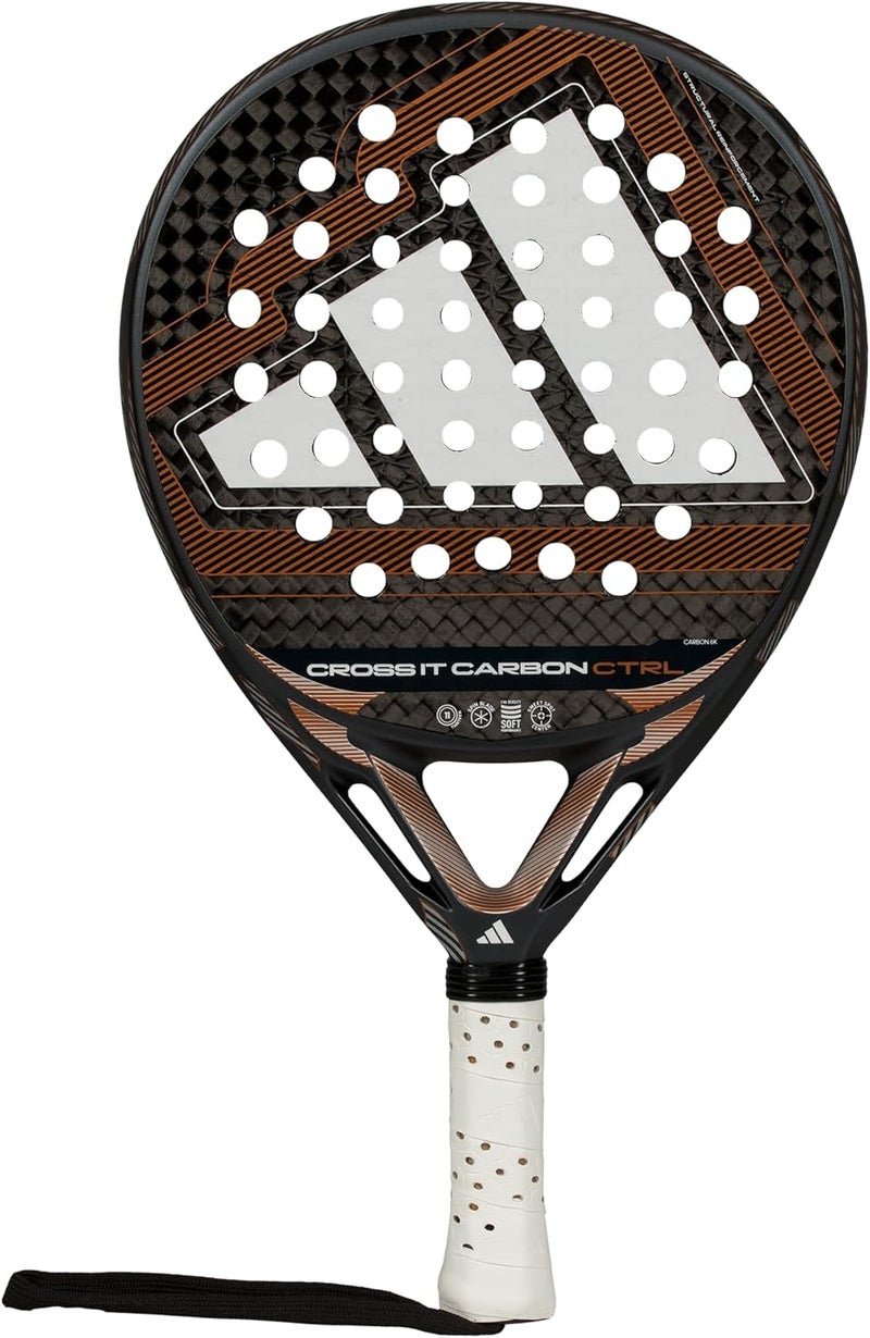 Adidas Crossit Carbon Ctrl 2026 Padel Racket - Image 1