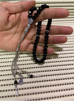 Crystal Prayer Beads For Men 50 Beads Size 7.8mm