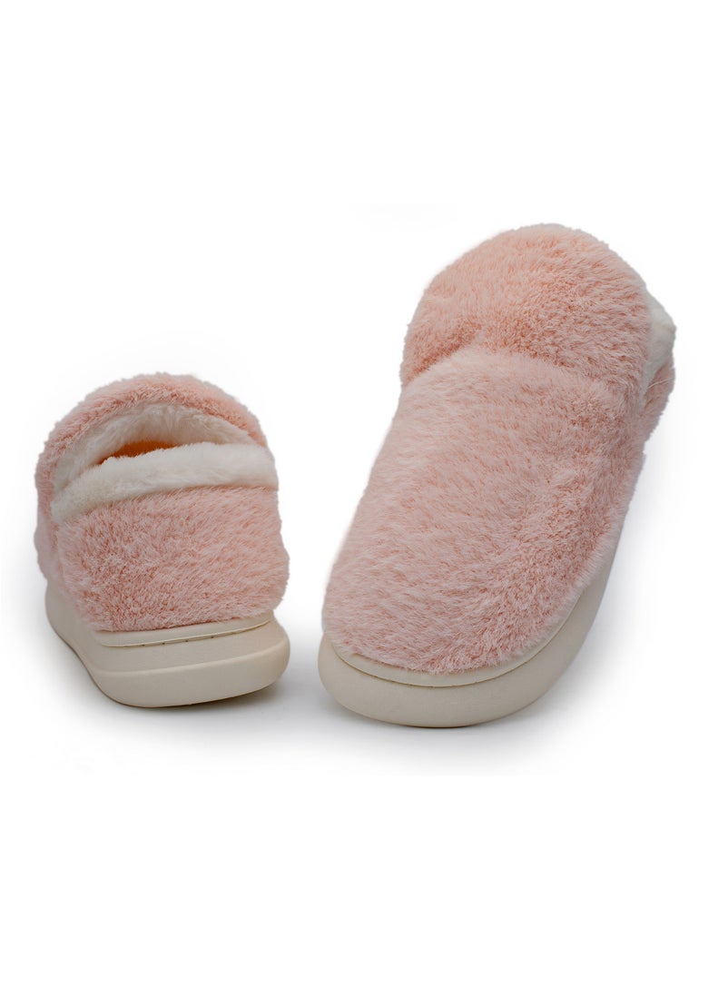 Lucky Kids - Lucky Kids Cute Cozy Unisex Slip On Bedroom Slippers With Warm Plush Fleece And Rubber Non-Slip Sole For Little/Big Kids - Image 1