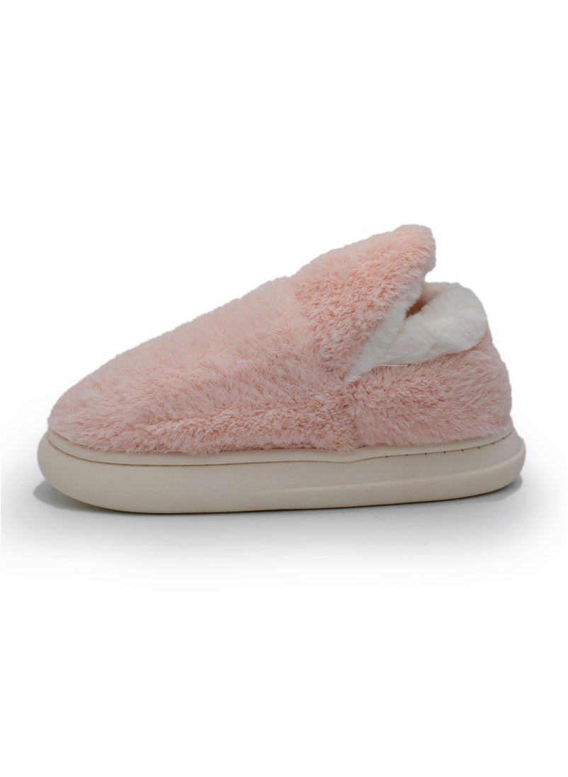 Lucky Kids - Lucky Kids Cute Cozy Unisex Slip On Bedroom Slippers With Warm Plush Fleece And Rubber Non-Slip Sole For Little/Big Kids - Image 1