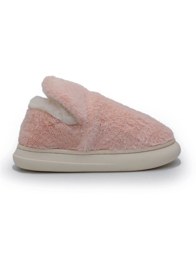 Lucky Kids - Lucky Kids Cute Cozy Unisex Slip On Bedroom Slippers With Warm Plush Fleece And Rubber Non-Slip Sole For Little/Big Kids - Image 1
