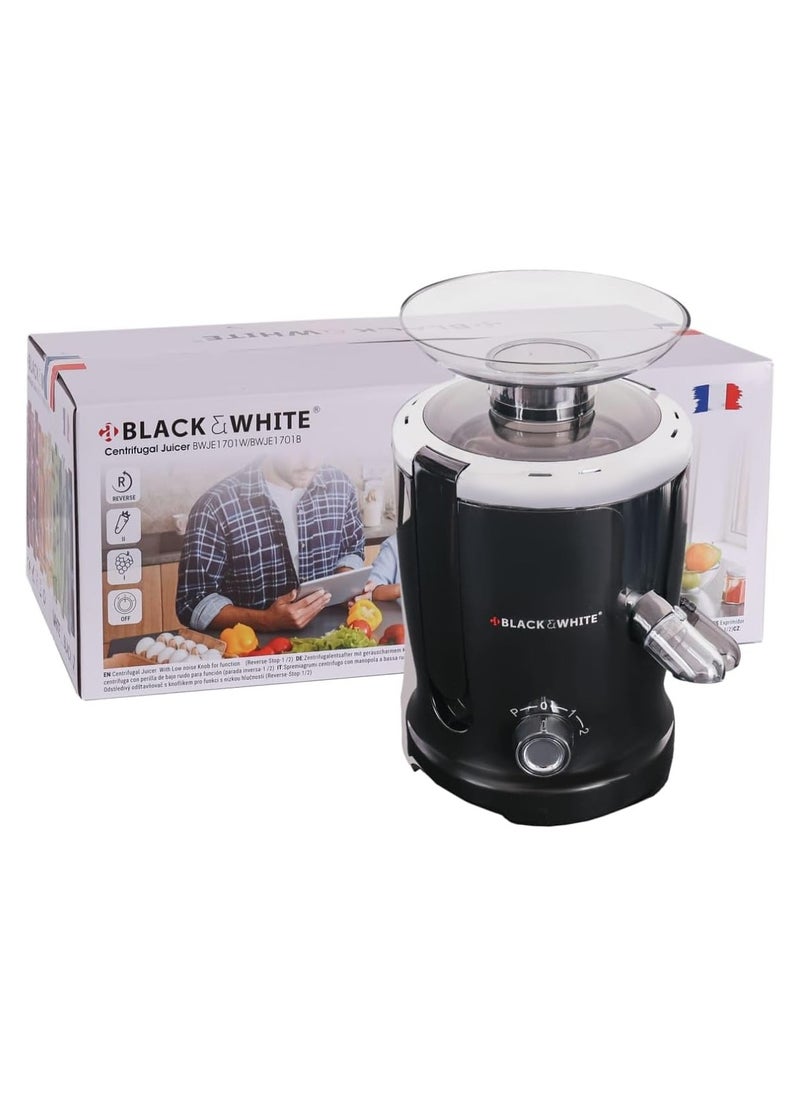 بلاك & وايت BLACK & WHITE Centrifugal Juicer BWJE1701B  - Image 2