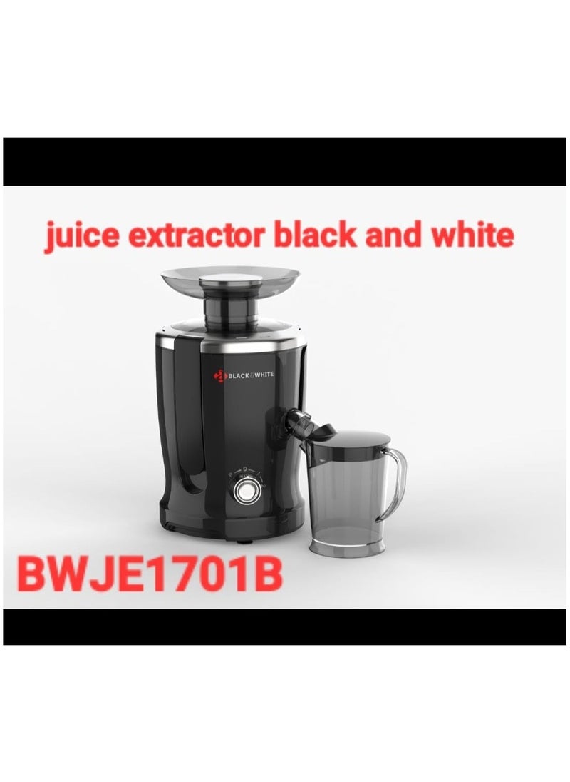 بلاك & وايت BLACK & WHITE Centrifugal Juicer BWJE1701B  - Image 4