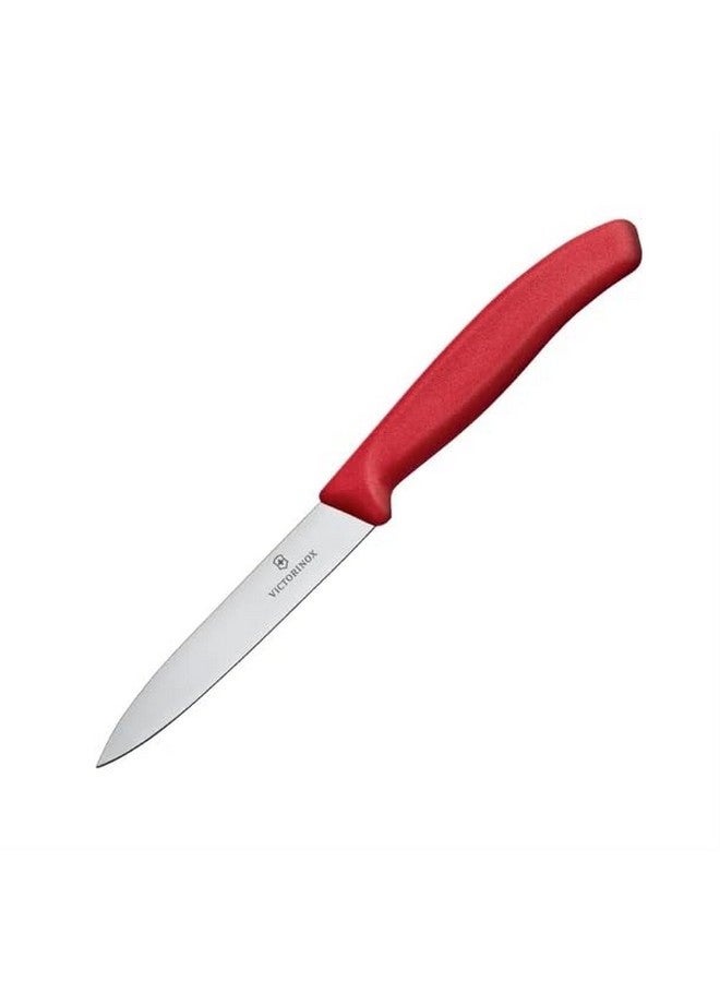 Victorinox Victorinox VIC-6.7631 Swiss Classic Paring 3¼"" Serrated Spear Point Blade 5/8"" Width at Handle Red, Multicolor, m  - Image 4