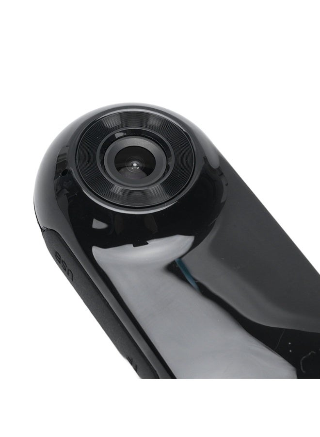 شابية كاميرا رياضية صغيرة بدقة 1080 بكسل، كاميرا أكشن صغيرة مع بطاقة ذاكرة مدمجة 64 جيجابايت، بحجم الإبهام، كاميرات مدمجة للعمل والسفر وركوب الدراجات والحيوانات الأليفة، طوق كاميرا للقطط (يحتوي على بطاقة ذاكرة 64 جيجابايت، كابل بيانات، محول، غطاء سيليكون، قاعدة، مشبك خلفي، حامل دراجة، أسود) - Image 5