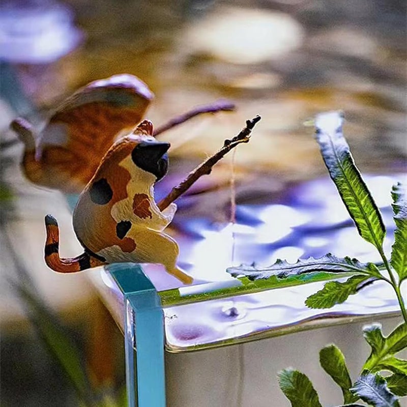 Seven Piece Set Aquarium Decorations Miniature Figurines For Fish Tank Decor - Image 4