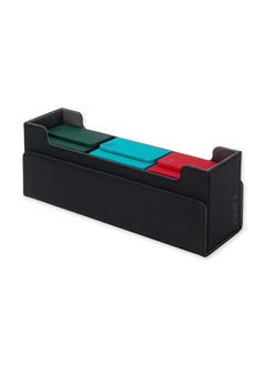 Vault X Vault X Exo-Tec Card Box 450+ Storage with Detachable Magnetic Lid, Dividers & Foam Fillers to Organize Deck Boxes, Toploaders, TCG/CCG & Sports Cards (Black)  - Image 5