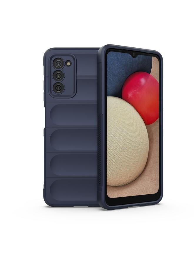 اس-توب جراب لهاتف Samsung Galaxy A03S إصدار شمال الولايات المتحدة 165.8 مم من مادة TPU السحرية + جراب هاتف من الفلانيل - Image 1