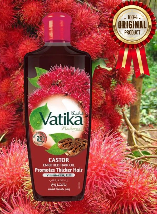 VATIKA Vatika Naturals Castor Enriched Hair Oil 200ML 