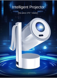 Generic HD mini projector, can be directly connected to your cell phone, easy to carry, suitable for outdoor camping, home, bedroom and other places.  - Image 2
