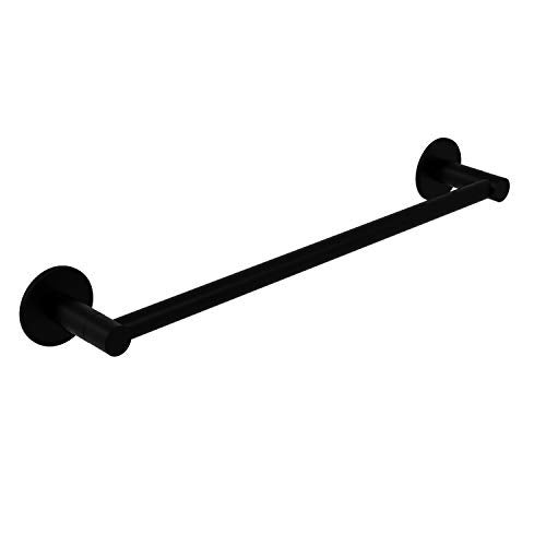 Allied Brass FR-41/24 Fresno Collection 24 Inch Towel Bar, Matte Black - Image 1