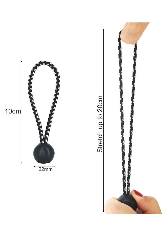 إسكدنيا 30 قطعة كرات حبال الشد الثقيلة مع حزام لتثبيت أقمشة التخييم والأمتعة المنزلية - Image 3