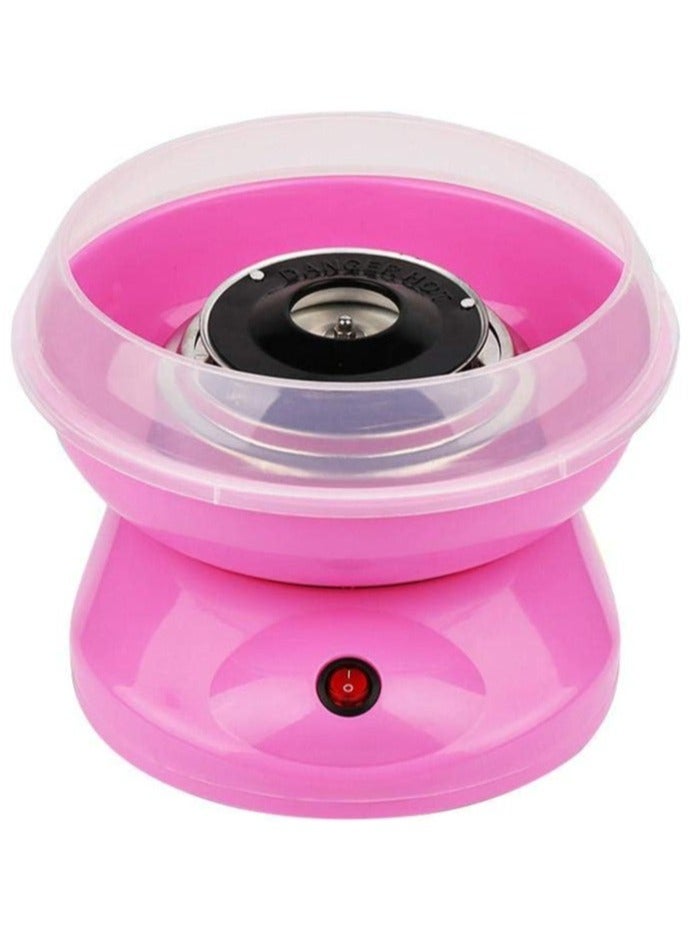 Cotton Candy Maker – Non-Stick, Easy-to-Clean, Quiet Household Machine (Pink) - Image 1