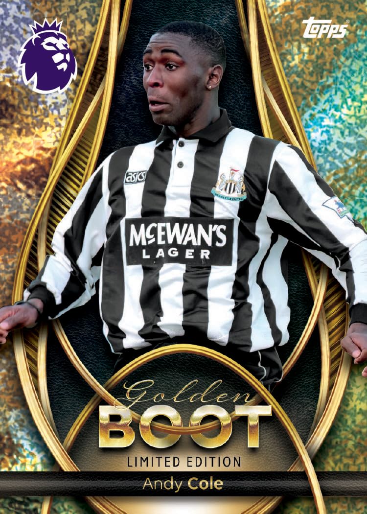 توبس Premier League 2026 - Debut Edition - Golden Boot Tin - contains 57 cards including 7 exclusive Golden Boot LE cards - Image 3