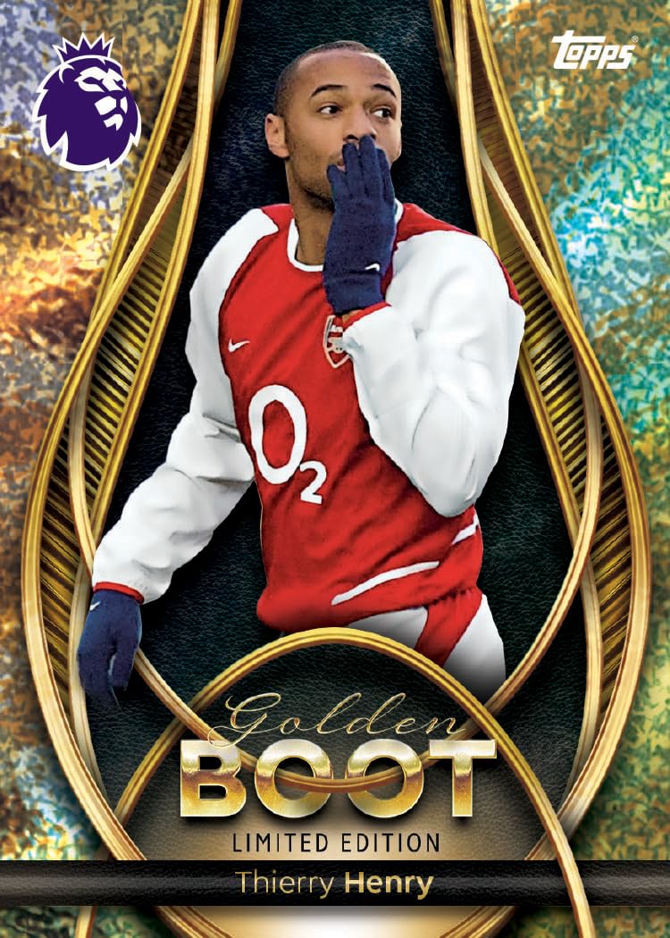 توبس Premier League 2026 - Debut Edition - Golden Boot Tin - contains 57 cards including 7 exclusive Golden Boot LE cards - Image 4