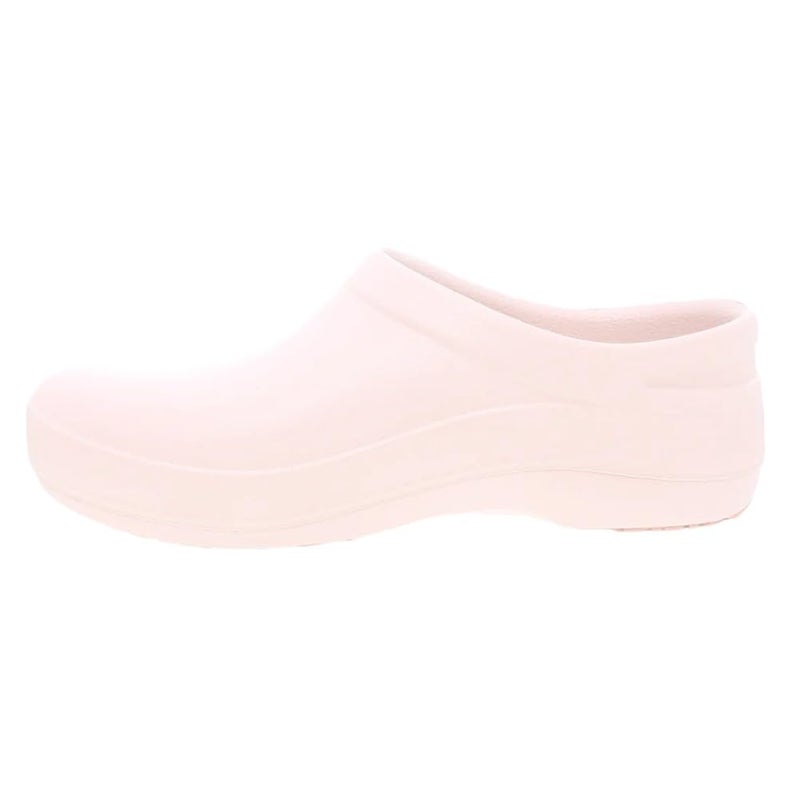 Dansko Kaci Occupational Mule Clog - Lightweight and Slip Resistant Made with Bio-Based EVA for Long-Lasting Wear - Great for Healthcare, Food Service, Landscaping Pink 6.5-7 M US