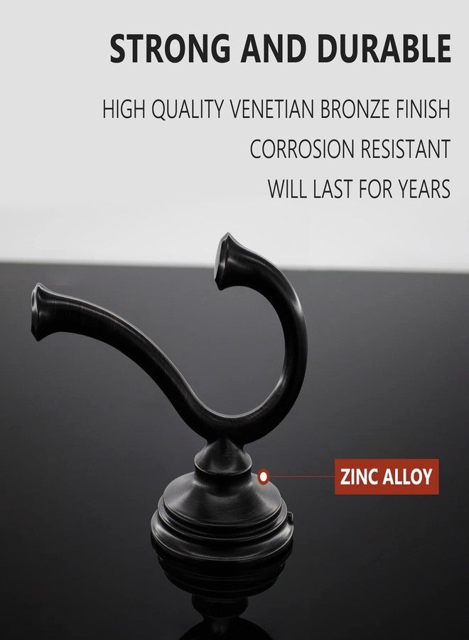 LOWCUS 79735-RB Repalcement for Delta Cassidy Single Robe Hook, Venetian Bronze - Image 2