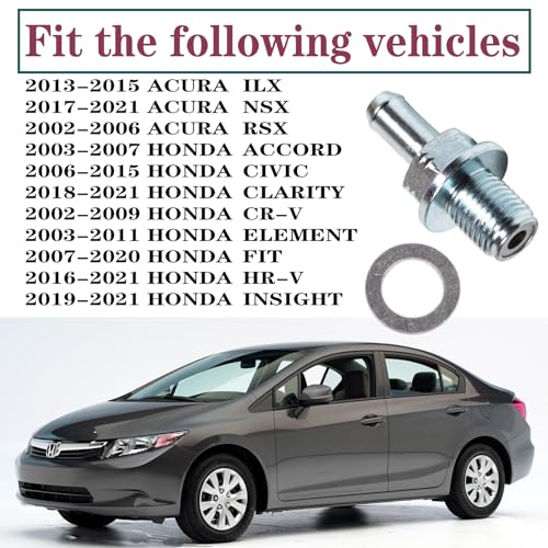 BEONEO 17130-PND-A01 PCV Valve with Gasket,PCV Valve Kit Replacement OEM#17130-RBB-A01 045-0357, Crankcase Ventilation Valve Compatible with Honda CRV Accord Element Civic Acura ILX RSX NSX 1.5 1.8 2.0 2.4L - Image 2