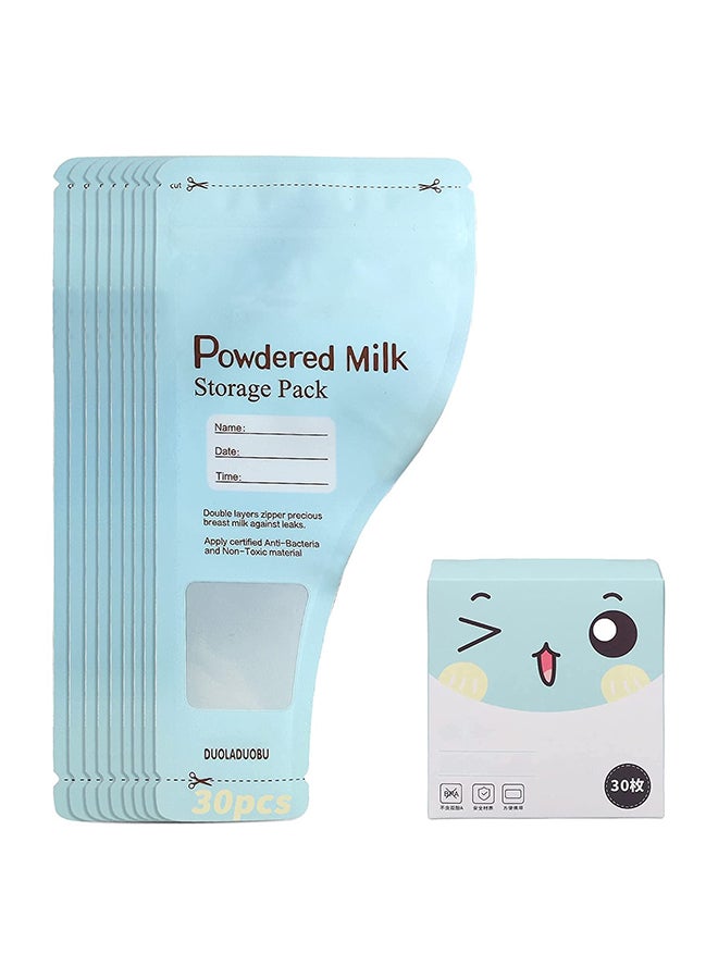 KASTWAVE Disposable Portable Milk Powder Storage Bag, 30 Pieces  - Image 1