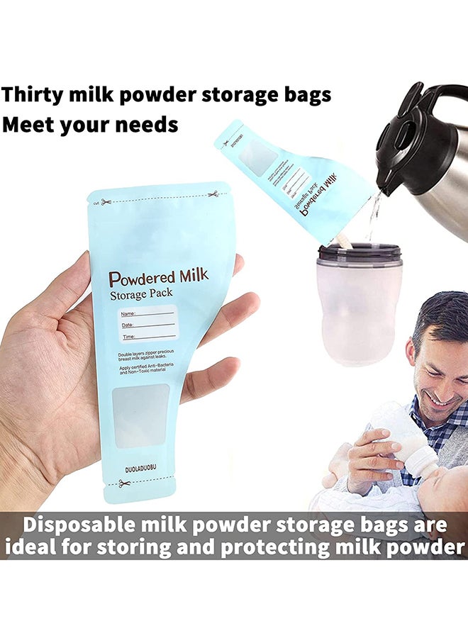 KASTWAVE Disposable Portable Milk Powder Storage Bag, 30 Pieces  - Image 2