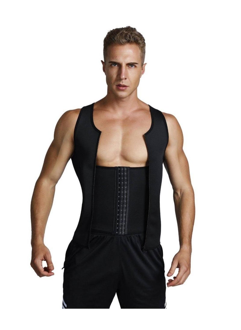 ELTRAZONE Compression Slimming Vest for Men - Body Shaper Tank Top Tummy Control Underwear - Image 1