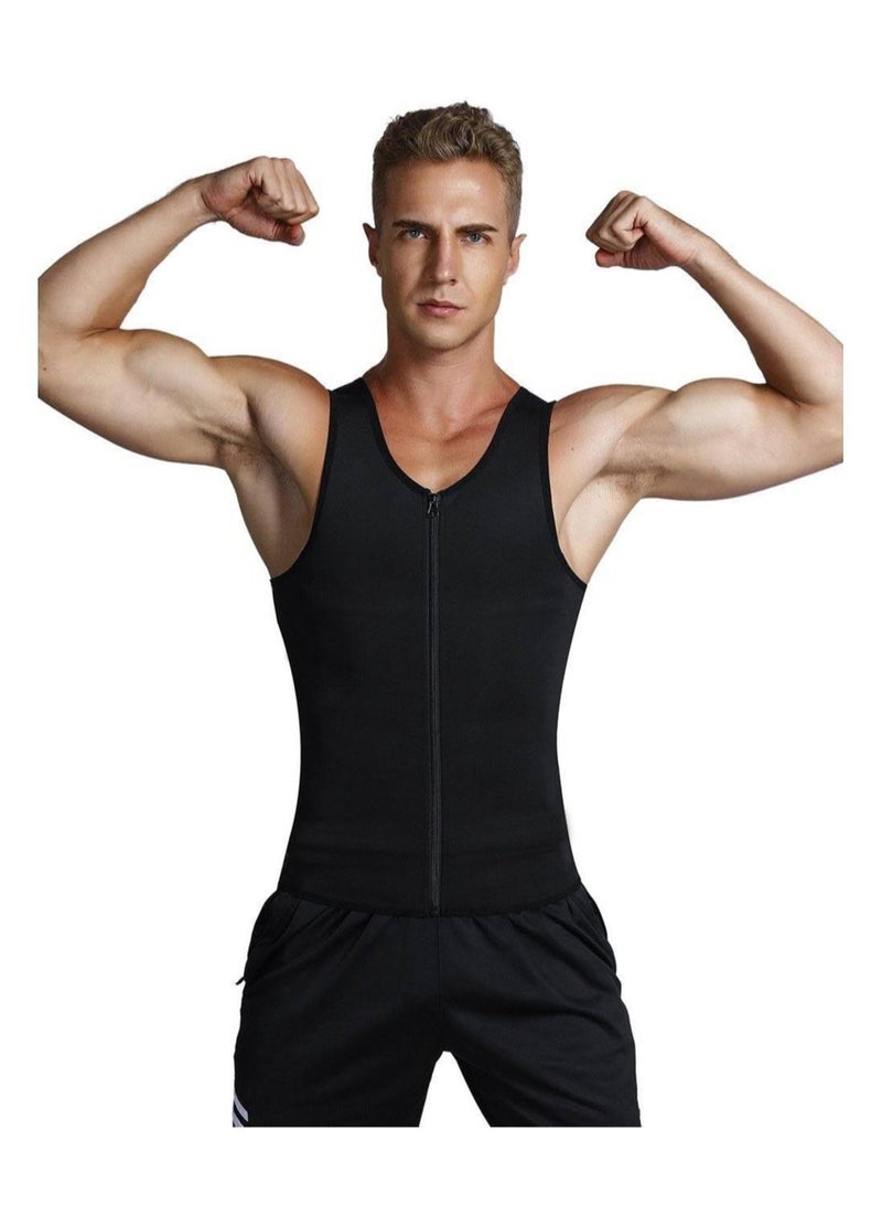 ELTRAZONE Compression Slimming Vest for Men - Body Shaper Tank Top Tummy Control Underwear - Image 3
