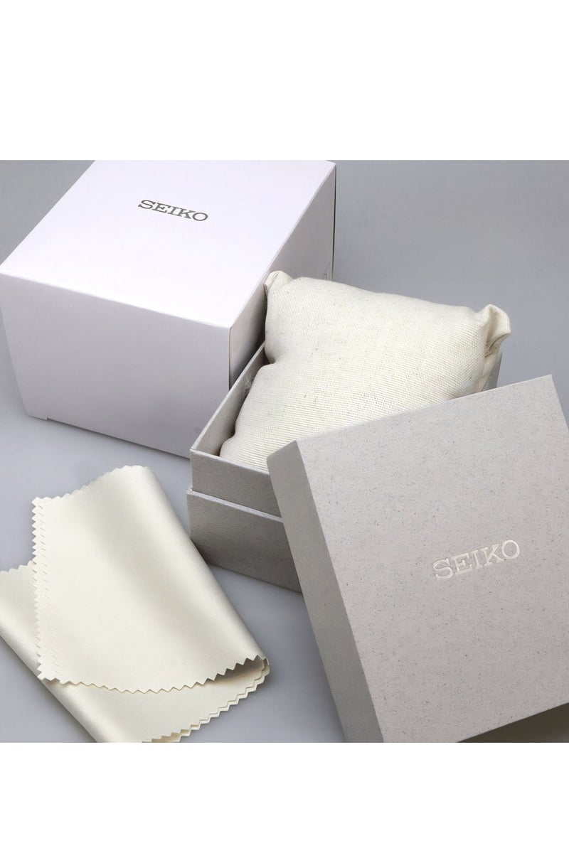 Seiko SWR066P1 Essentials Gold-Tone Rectangular Quartz Women's Watch - Image 5