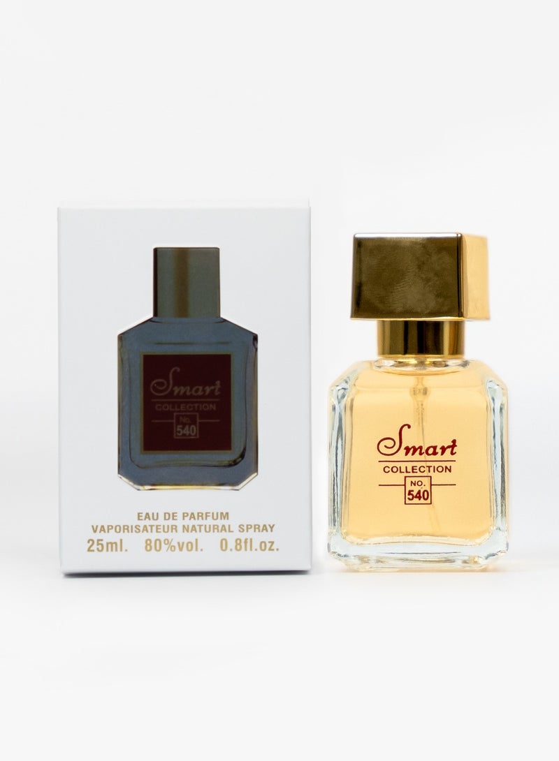 Smart collection Perfume 540 25ml Best Long Lasting Perfume for Travel, Refreshing Scent for Men and Women - Image 1