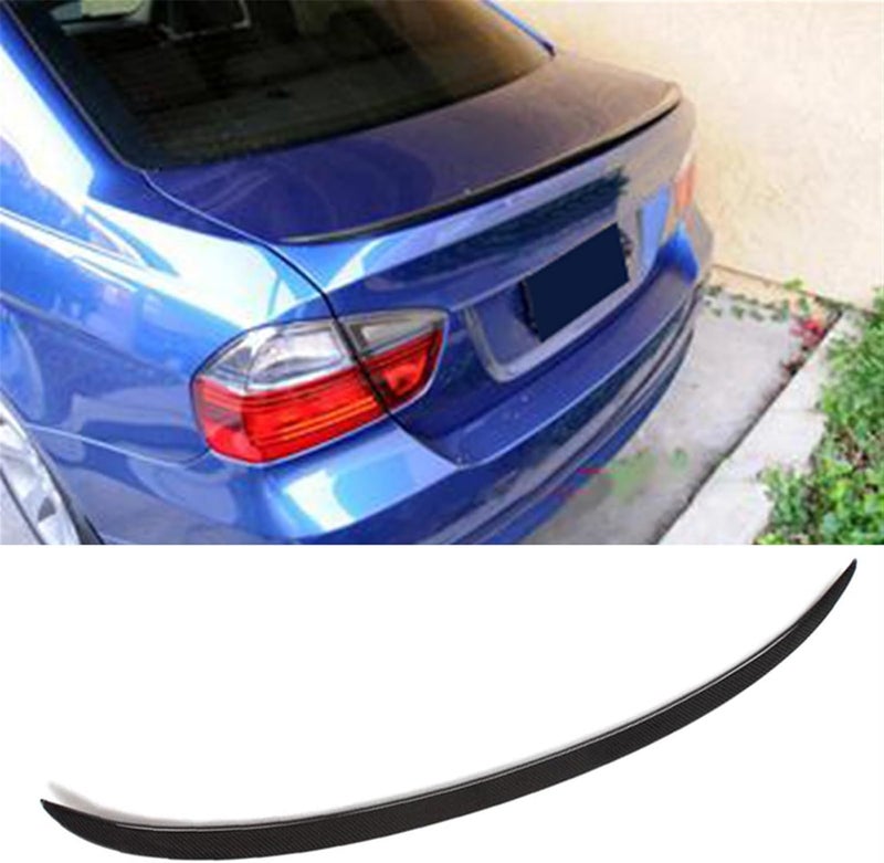 Wivplex Carbon Fiber Rear Spoiler for BMW 3 Series E90 - Image 5