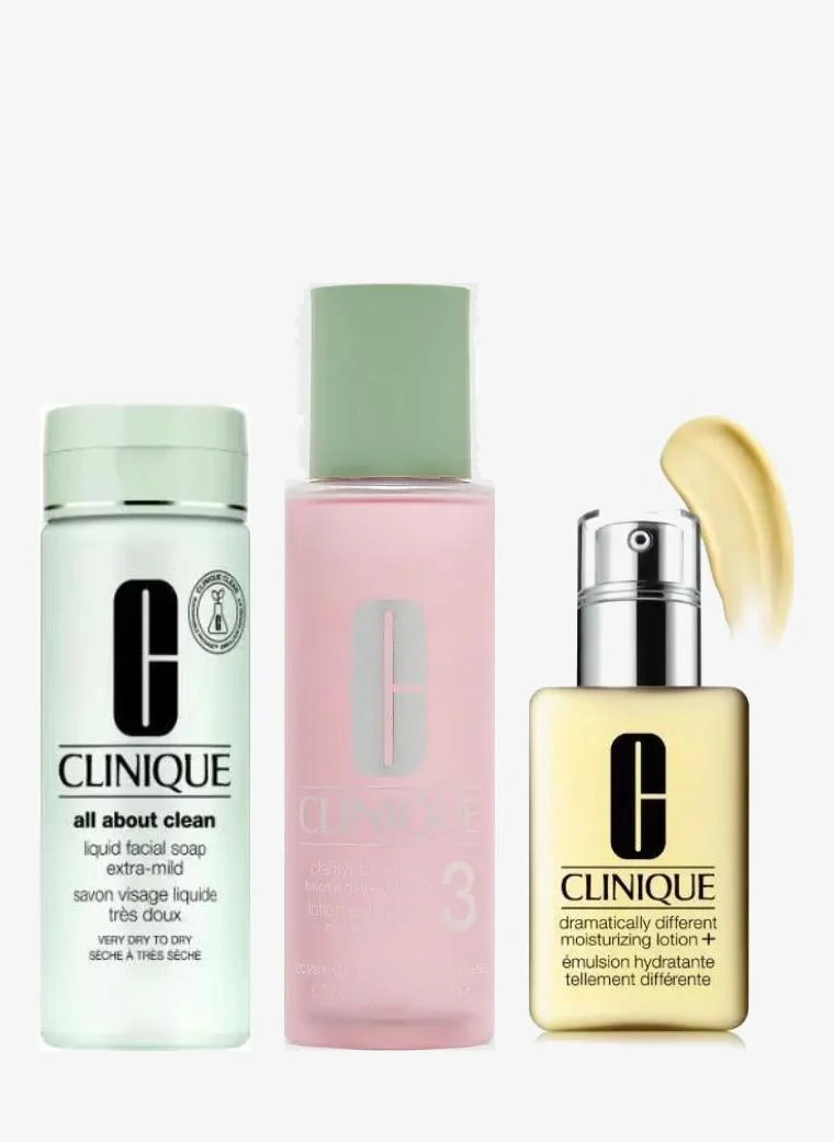 Clinique 3-Step Skincare System for Combination to Oily Skin, Savings 20%