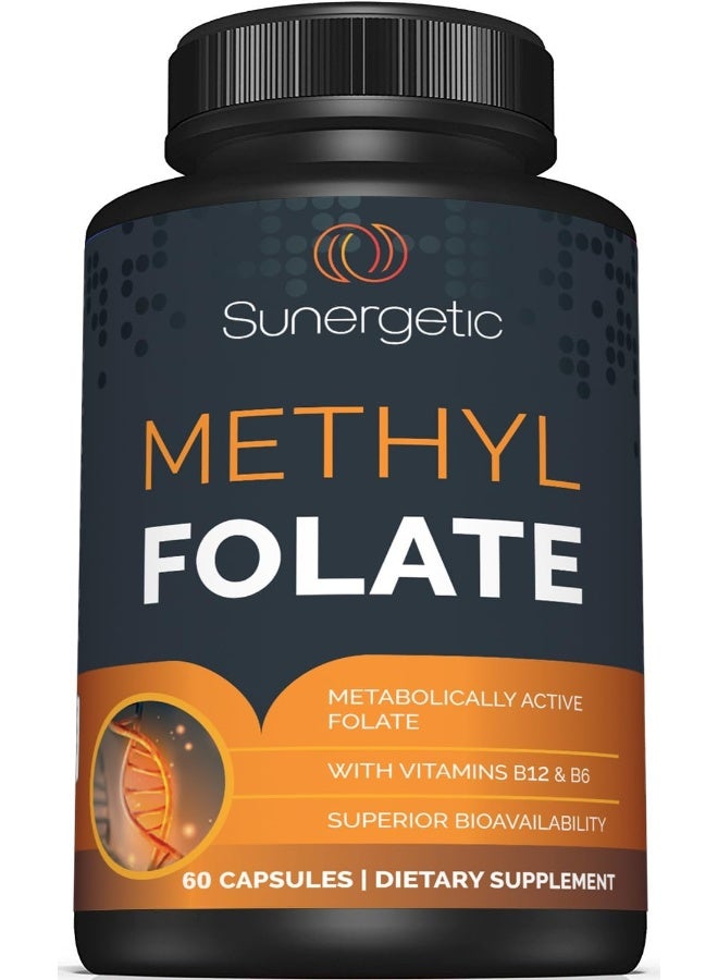 Sunergetic Premium Methyl Folate Supplement - Image 1