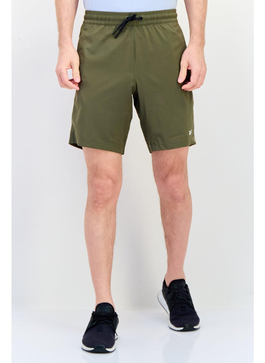 Reebok Men Sportswear Fit Training Short, Olive  - Image 1