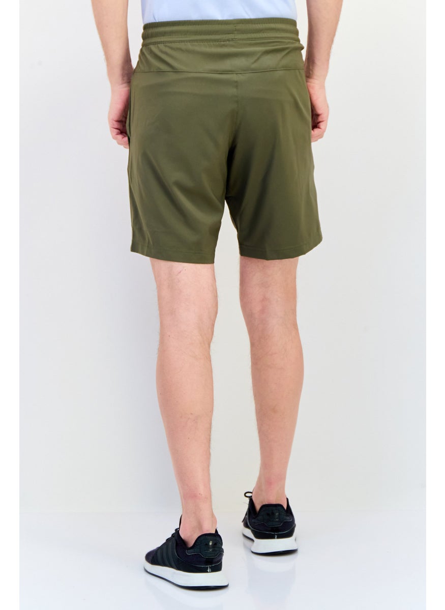 Reebok Men Sportswear Fit Training Short, Olive  - Image 2