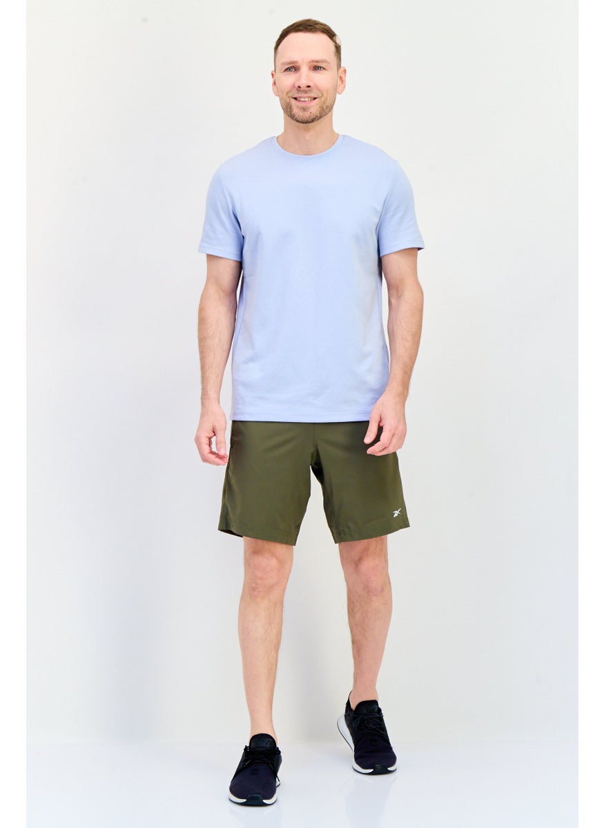 Reebok Men Sportswear Fit Training Short, Olive  - Image 3