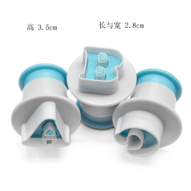 general 26pcs Plastic Alphabet Spring Molds for Chocolate Baking and DIY Crafts - Image 5