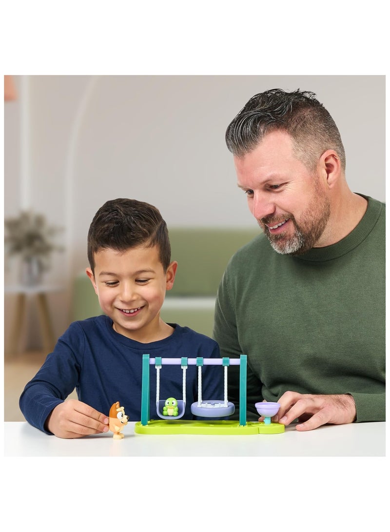 بلوي مجموعة اللعب الصغيرة بلوي S12 | مغامرة Turtle Boy Playground مع ميزات تفاعلية لعشاق Bluey المبدعين - Image 3