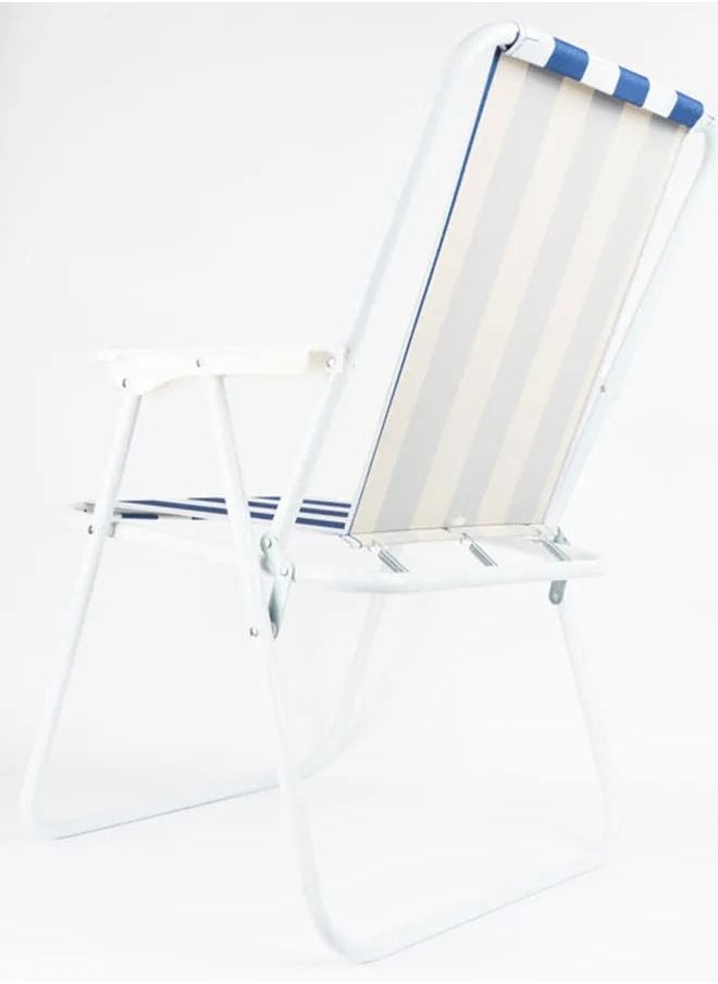 Cady One Foldable Chair White/Blue 76x52x30cm  - Image 4