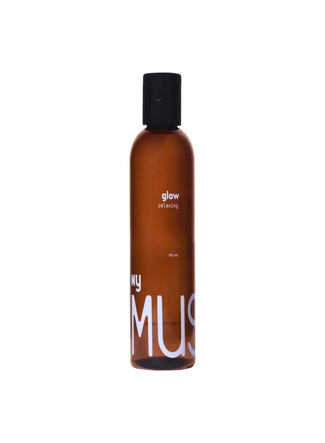 MYMUSE زيت تدليك ماي ميوز جلو للاسترخاء بالعلاج العطري 100 مل | للرجال والنساء | مكونات طبيعية بالكامل، مهدئة، غير لزجة | لترطيب يومي وبشرة ناعمة - Image 1