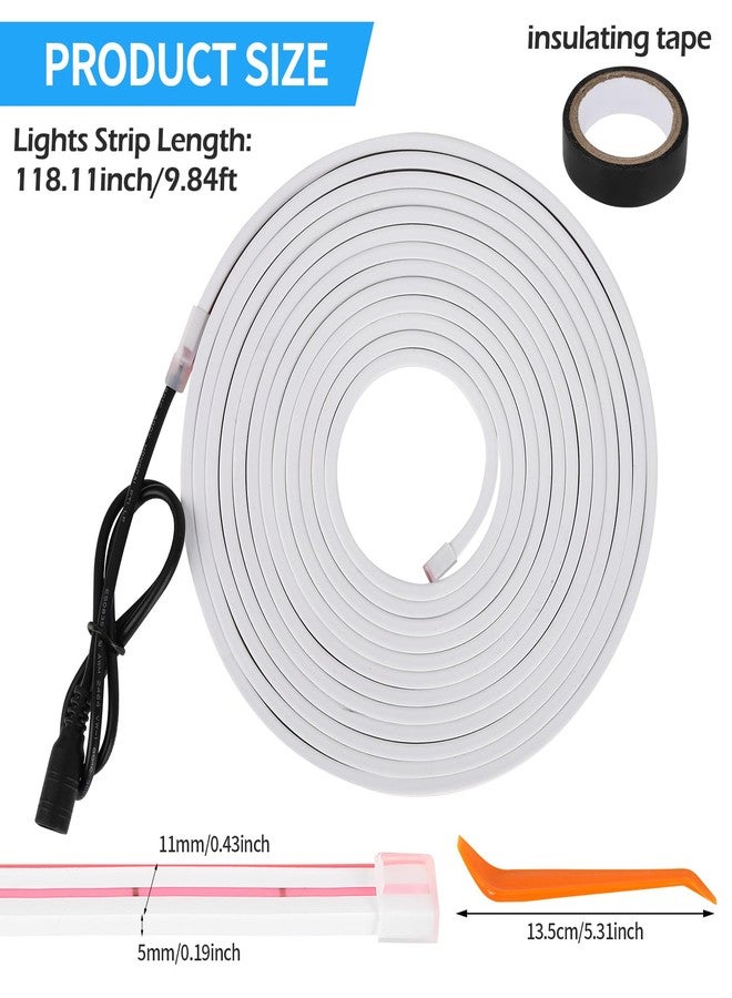 HOLDCY Car LED Strip Lights - Trunk Cargo Ambient Lighting, White 6000K, 118.11 inches Flexible Cuttable LED Light Strip, Easy Install, Waterproof, Universal Fit for Car Trunks, SUVs, and Vans - Image 3