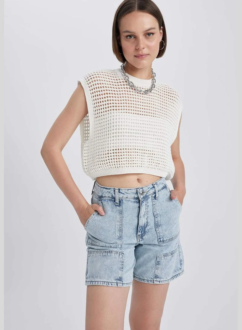 DeFacto Woman Denim Bermuda