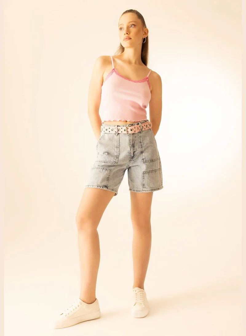 DeFacto Woman Denim Bermuda