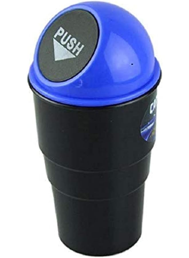 الكبريت سلة المهملات البلاستيكية المحمولة لباب السيارة مع غطاء