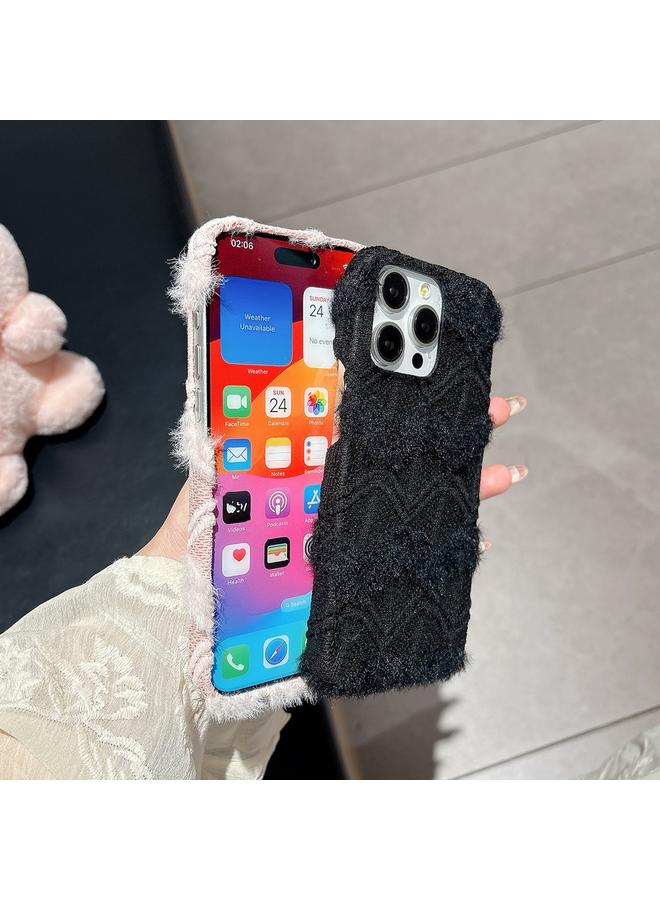 S-TOP Case For iPhone 13 M-texture Plush TPU Phone Case - Image 3