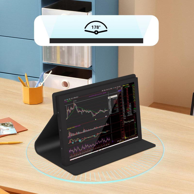 Aurevita 7 Inch Mini Monitor HDMI, Portable Monitor, 1024Ã—600 LCD Screen, 178Â° View Angle IPS, Mini Small Display for PC/TV/DVD/CVBSï¼ˆNo Touchscreen - Image 3
