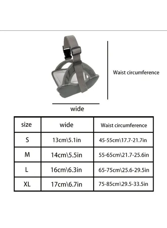 Grey Large Male Dog Diapers Leakproof Adjustable With Disposable Reusable Pads - Image 3