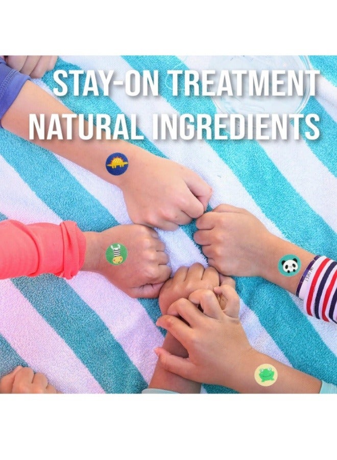 48 Pcs Mosquito Repellent Stickers, Outdoor Plant Essential Oil Mosquito Repellent Stickers for Kids Children Adults Camping Travel Outdoors And Home  - Image 2