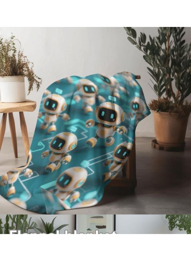 عام بطانية رقيقة من الفانيلا (حرارة ومريحة، ومناسبة للنوم واستخدام اللعبة والغبار والرمل) 150 سم * 200 سم - 709 - Image 3