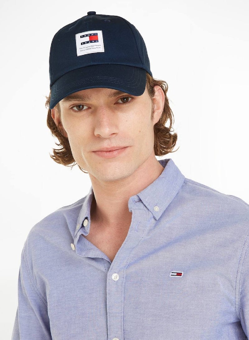 TOMMY JEANS Modern Patch Six-Panel Baseball Cap - Image 1