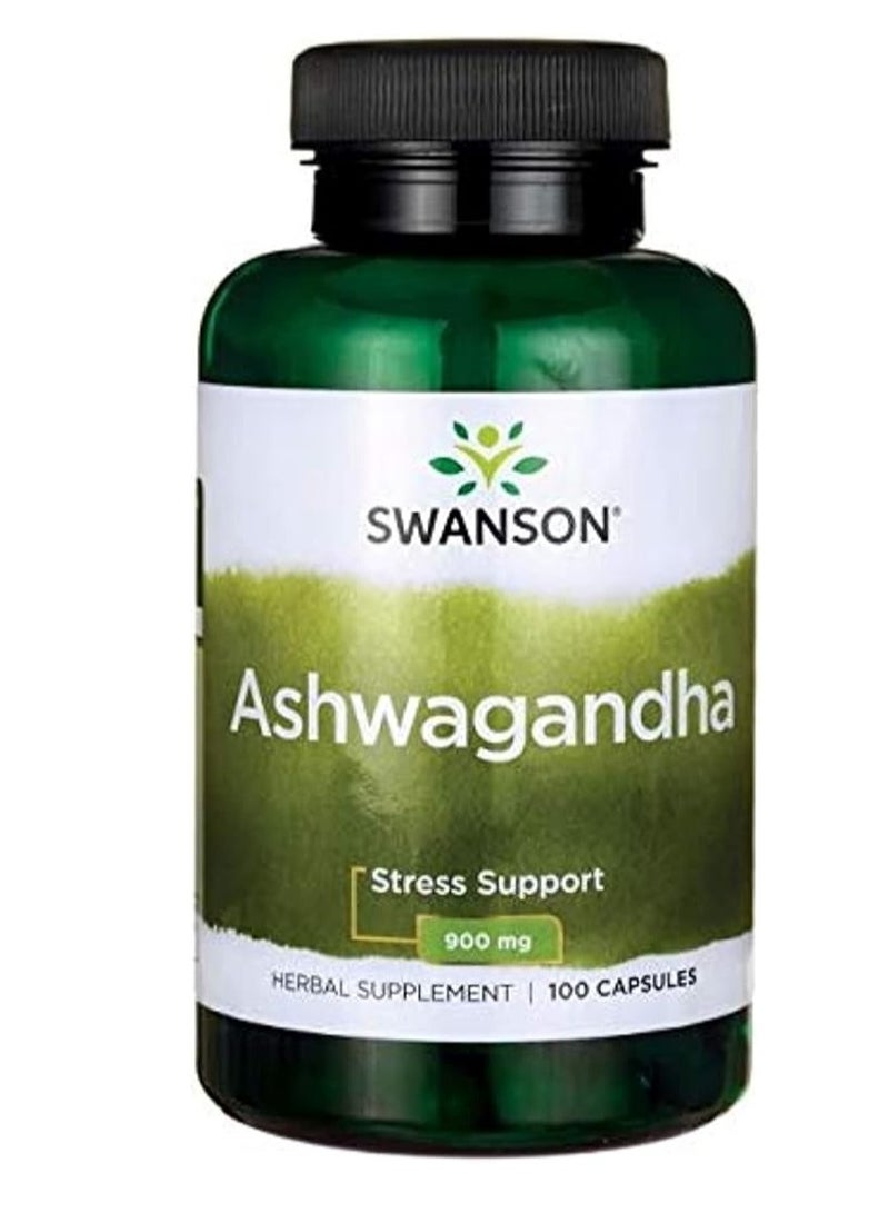 سوانسون أشواغاندا 450 مجم 100 كبسولة - Image 1